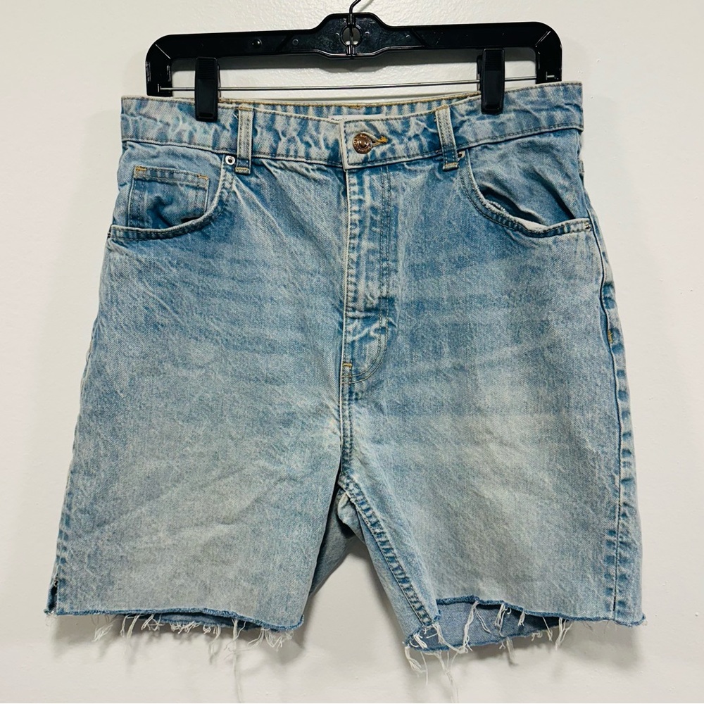 Bershka olivia Light Blue Jean mom Shorts Size 8
